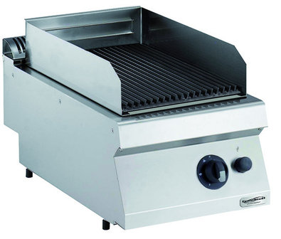 Gas lavasteengrill - 700 pro kooklijn