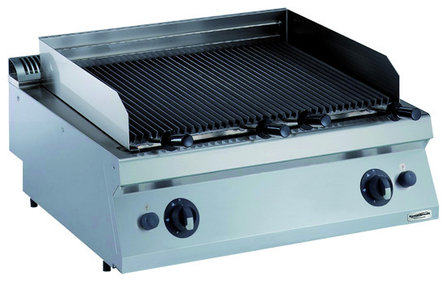 Gas lavasteengrill - 700 pro kooklijn