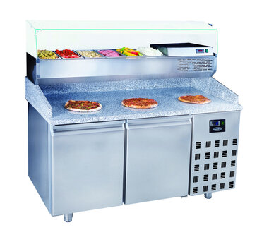 Pizzawerkbank pro line - 3 deuren