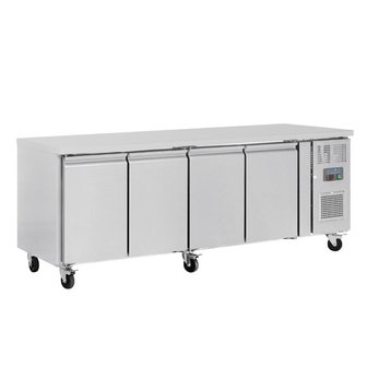 Polar 4-deurs gekoelde werkbank 449ltr