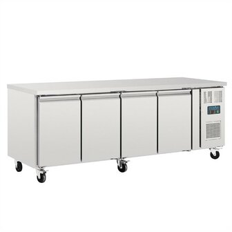 Polar 4-deurs gekoelde werkbank 553ltr