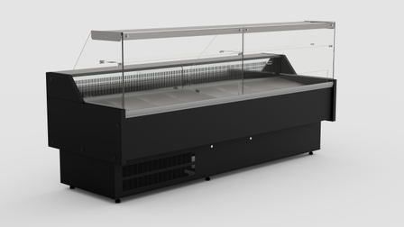 Koeltoonbank zwart - 1959 mm x 815 mm 