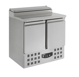 Saladette met 2 deuren 5 x 1/6 GN 