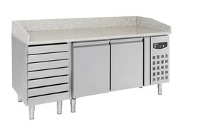 Pizzawerkbank - 2 deuren 7 laden